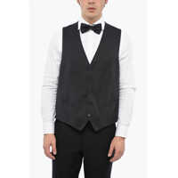 Veste costum Virgin Wool Leader Vest With Flush Pockets Barbati