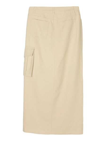 Fuste FILIPPA K Filippa K Crepe Cargo Skirt Beige Femei (BM 12510798) 2