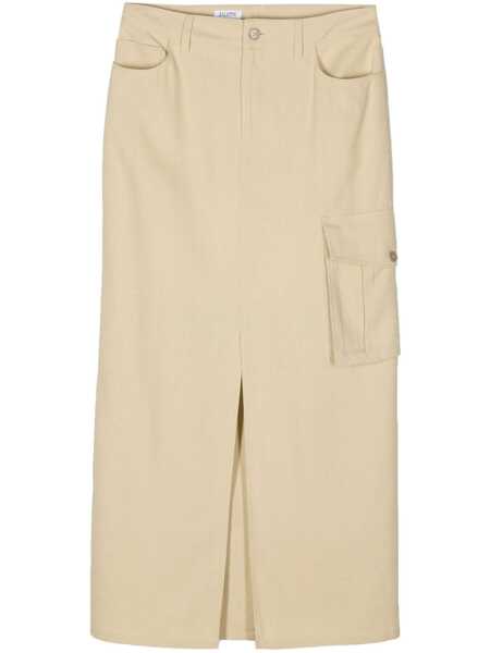 Fuste FILIPPA K Filippa K Crepe Cargo Skirt Beige Femei (BM 12510798) 1