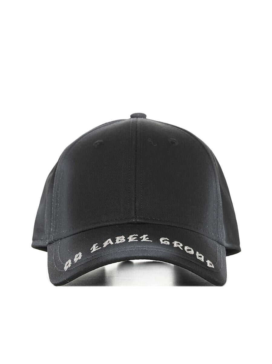 M44 LABEL GROUP 44 LABEL GROUP Hats BLACK+44LG DIRTY WHITE EMB