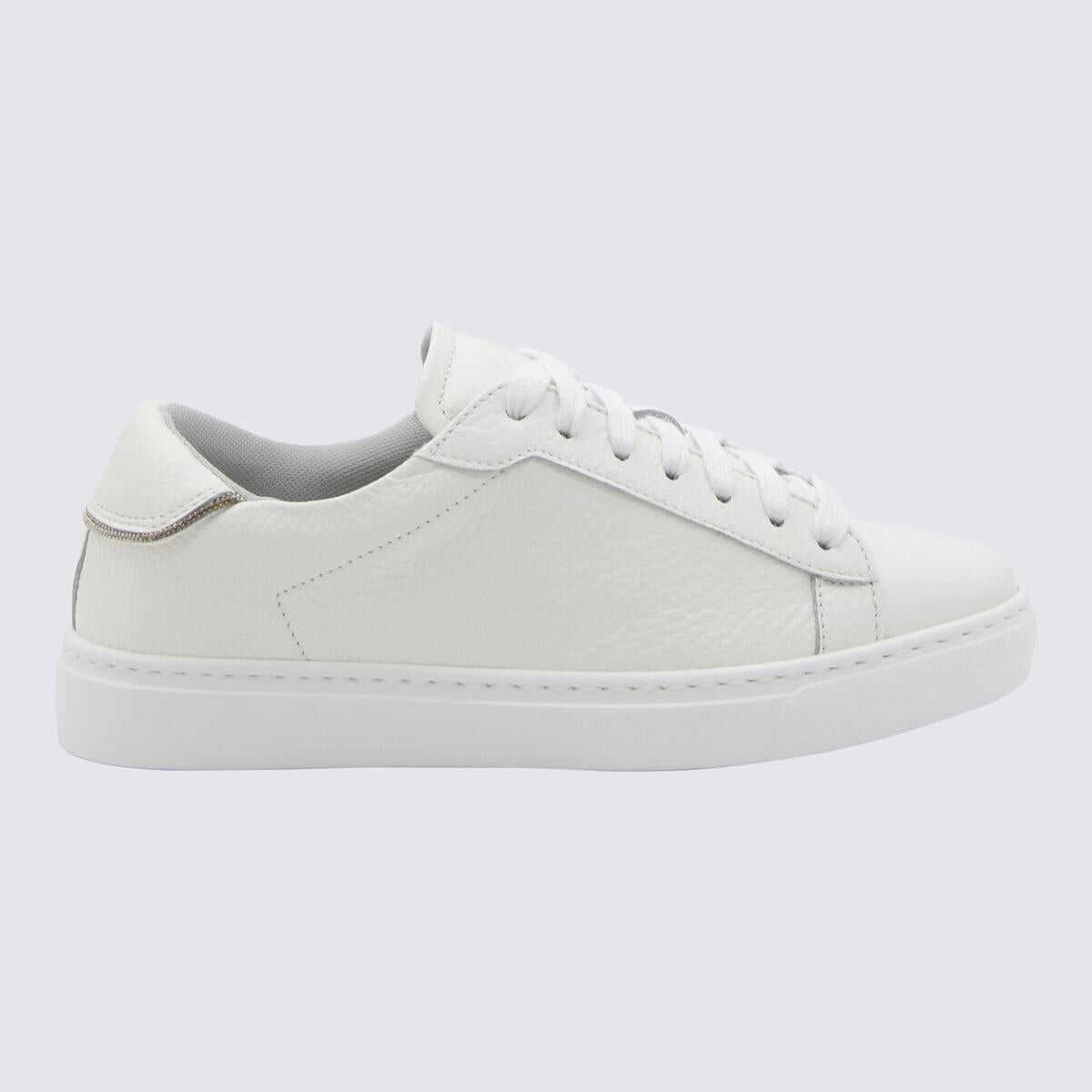 Fabiana Filippi FABIANA FILIPPI WHITE LEATHER SNEKAERS WHITE