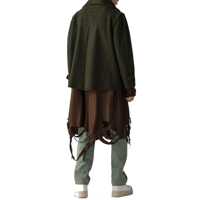 Geci Maison Margiela pentru Barbati - Paltoane Maison Margiela Maison Margiela Destroyed-Look Coat Green Barbati (BM 12527691) - B-mall.ro