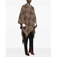 Imbracaminte Dama pagina 88 - Paltoane Gucci Cashmere Cape BEIGE/DARK BROWN Femei (BM 12529701) - B-mall.ro