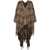 Gucci Cashmere Cape BEIGE/DARK BROWN