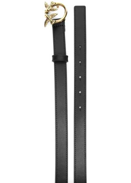 Curele Pinko Love Berry Belt NERO-ANTIQUE GOLD Femei (BM 12529878) 2