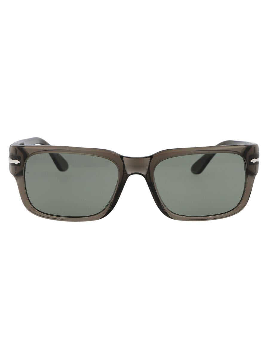 Persol Persol SUNGLASSES 110358 TRANSPARENT TAUPE GRAY