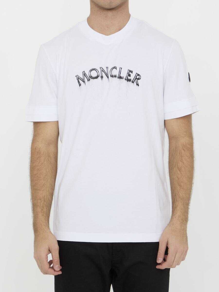 Moncler Logo t-shirt WHITE