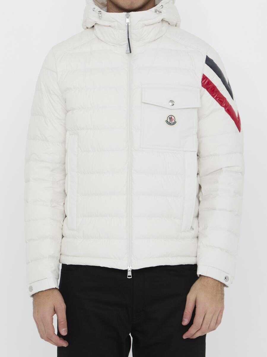 Moncler Berard short down jacket WHITE