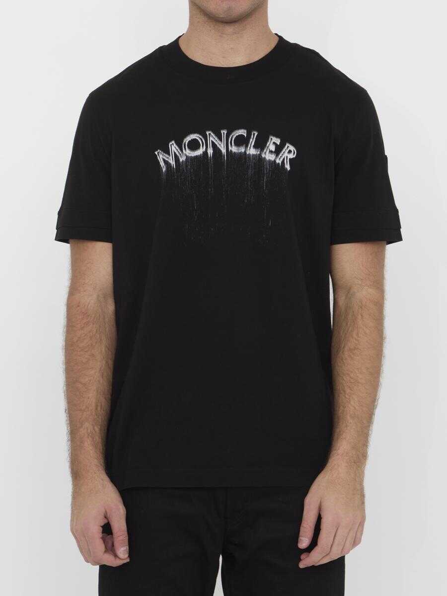 Moncler Logo t-shirt BLACK