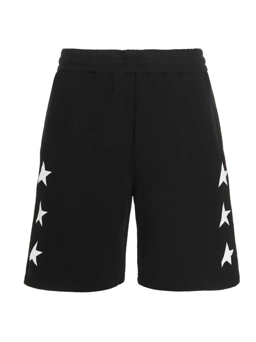 Golden Goose GOLDEN GOOSE \'Diego’ bermuda shorts WHITE/BLACK