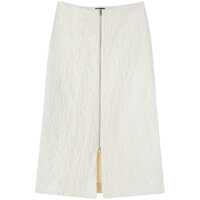Fuste Jil Sander Embossed Cotton Skirt Femei