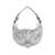 Versace Versace Repeat Hobo Shoulder Bag Silver
