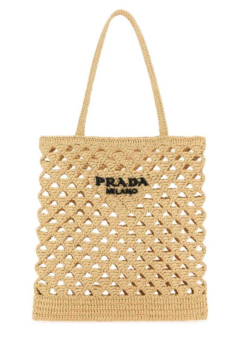 Prada PRADA HANDBAGS. BEIGE O TAN