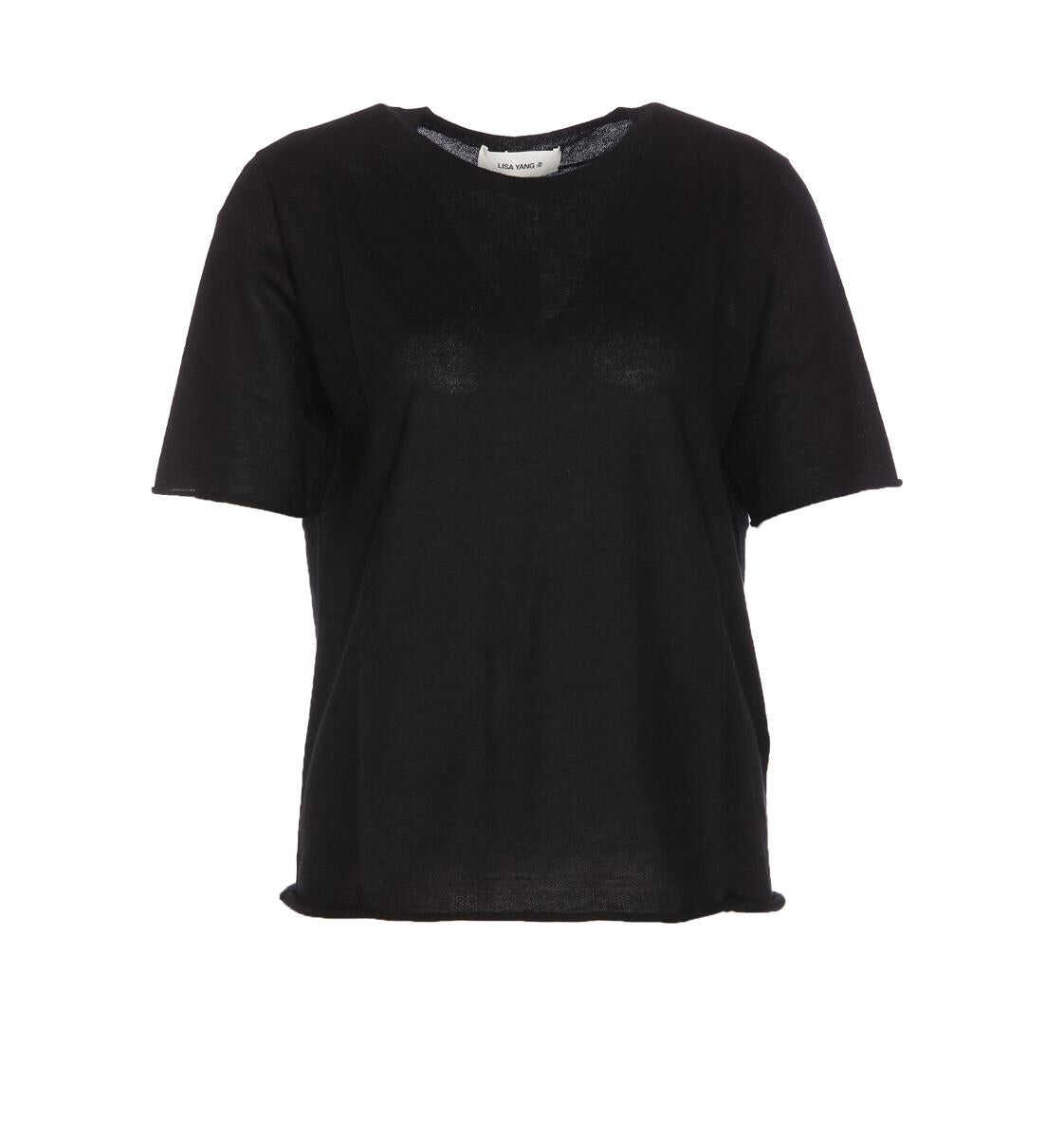 Lisa Yang LISA YANG T-shirts and Polos BLACK