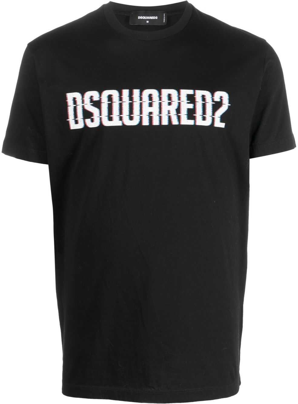 DSQUARED2 T-SHIRTS & TANKS* BLACK