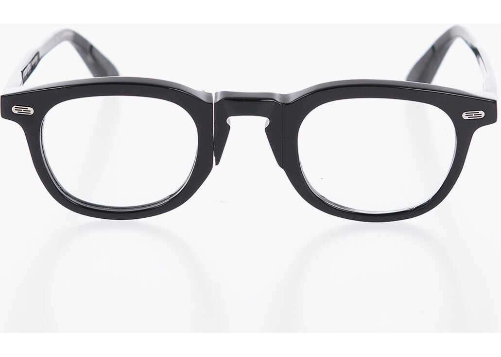 MOVITRA Anti-Scratch Rotation System Square-Frame Vinci Sunglasses Black