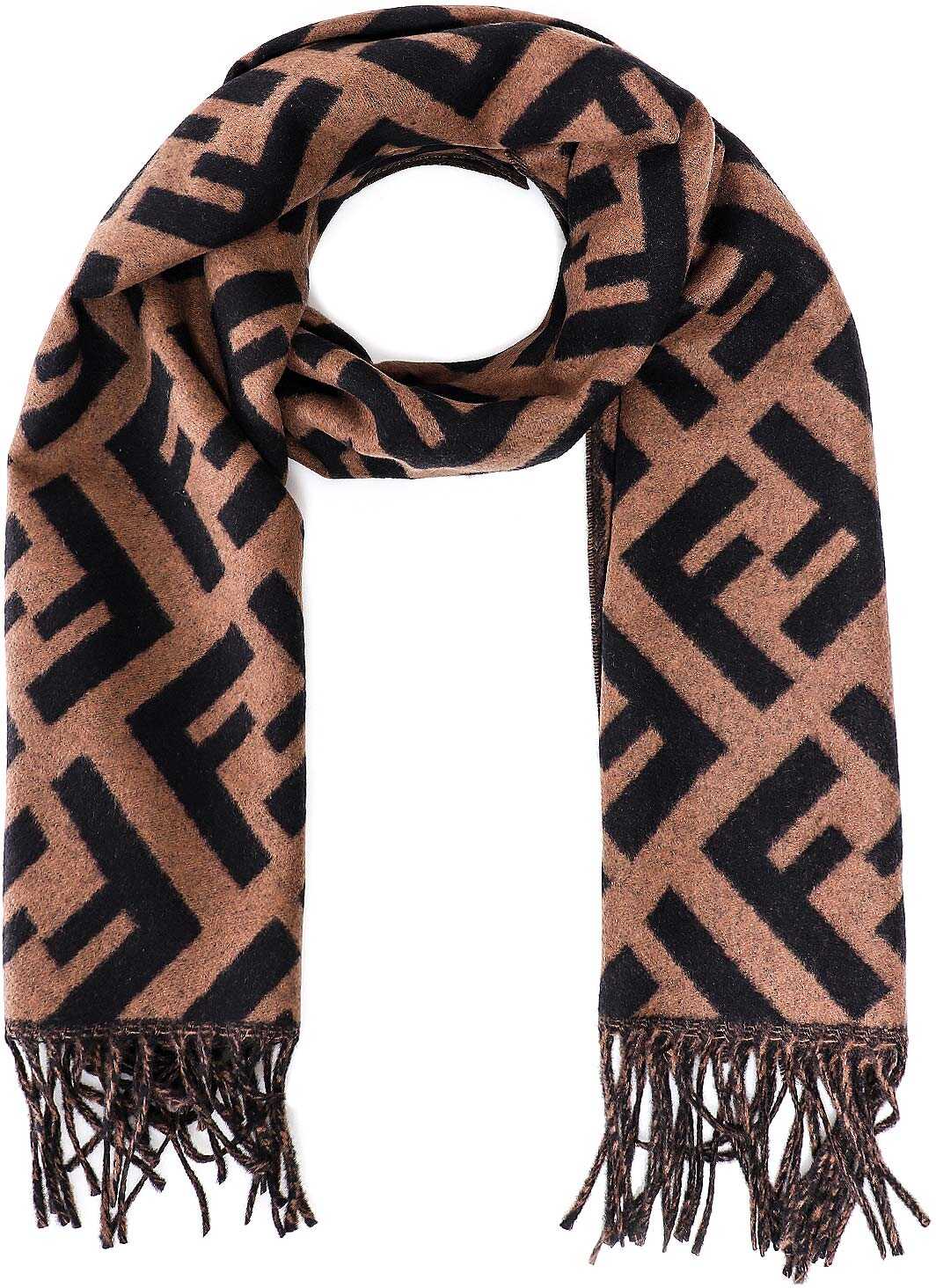 Fendi Scarf Brown