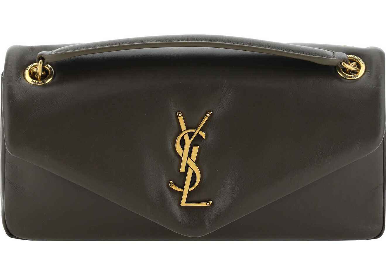 Saint Laurent Calypso Shoulder Bag LIGHT MUSK