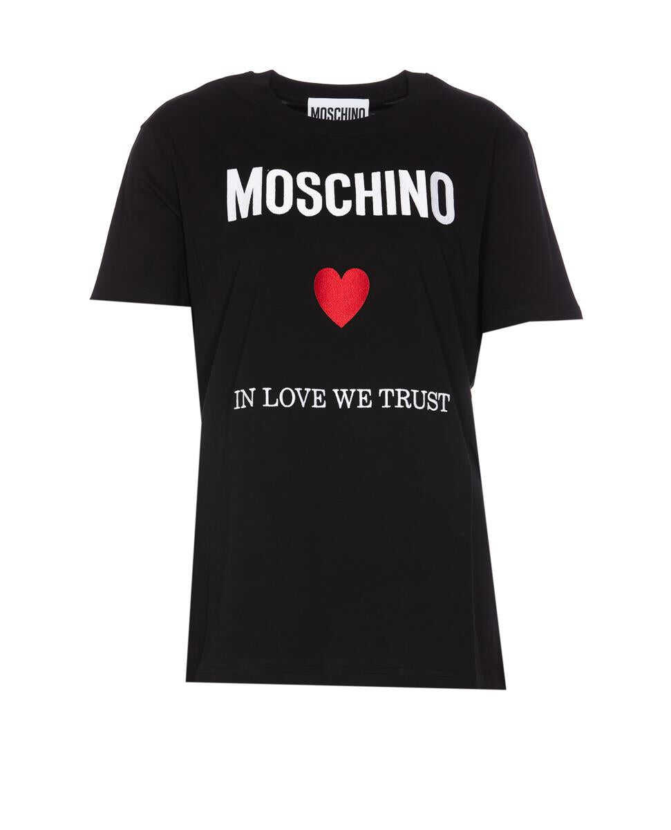 Poze Moschino Moschino T-shirts and Polos BLACK b-mall.ro 