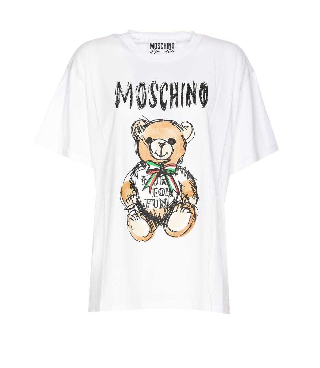 Moschino Moschino T-shirts and Polos WHITE