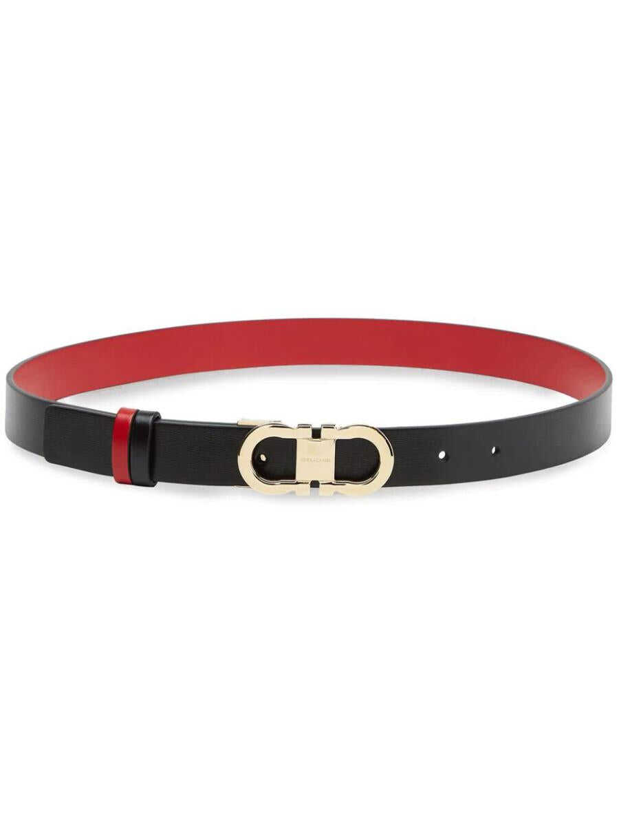 Ferragamo FERRAGAMO GANCINI BELT ACCESSORIES BLACK