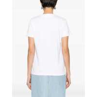 Tricouri Alexander McQueen Dama - Tricouri Alexander McQueen Alexander McQueen Logo Print T-Shirt Multicolor Femei (BM 12542250) - B-mall.ro