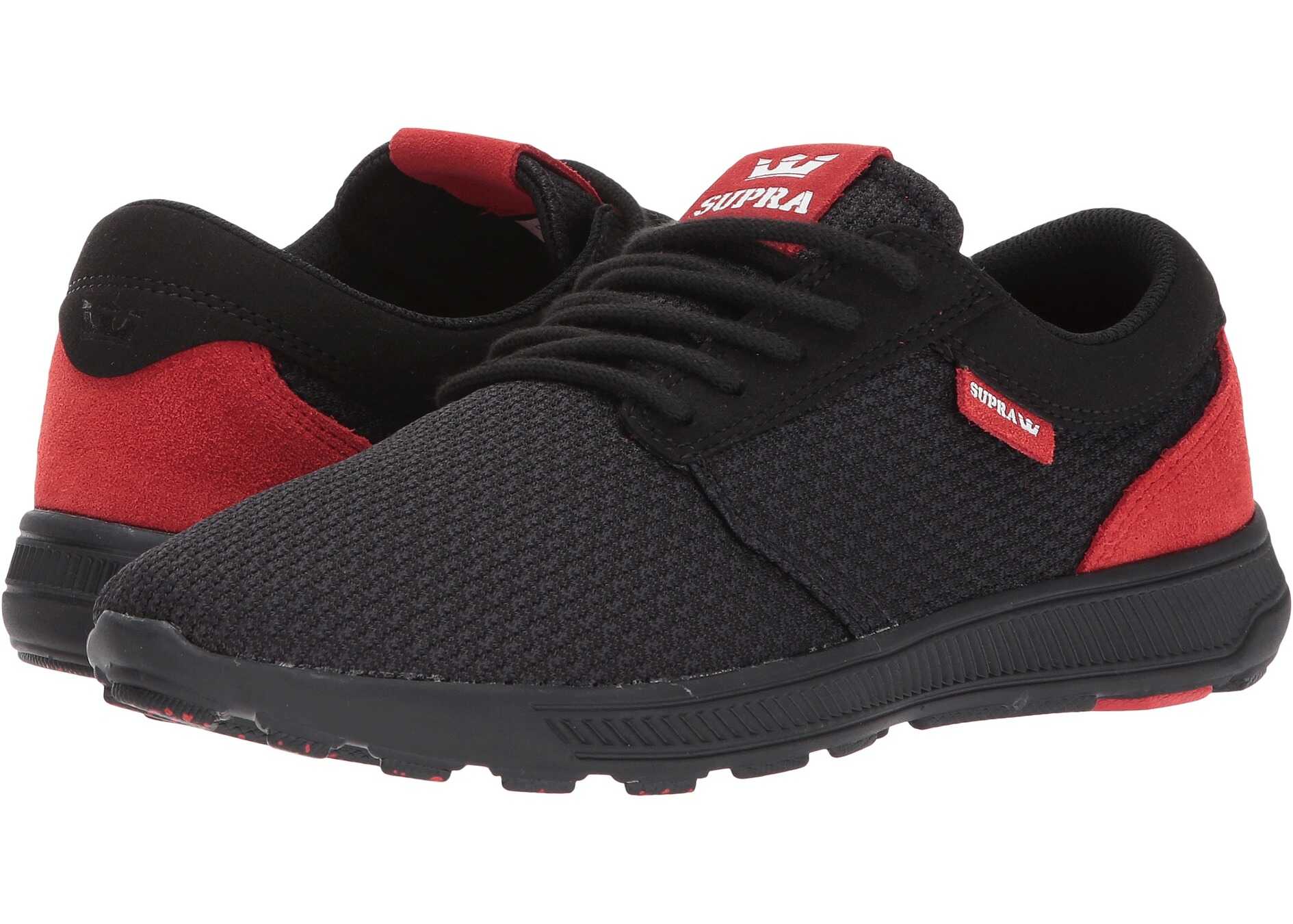 Tenis Supra Hammer Run Black/Red/Black