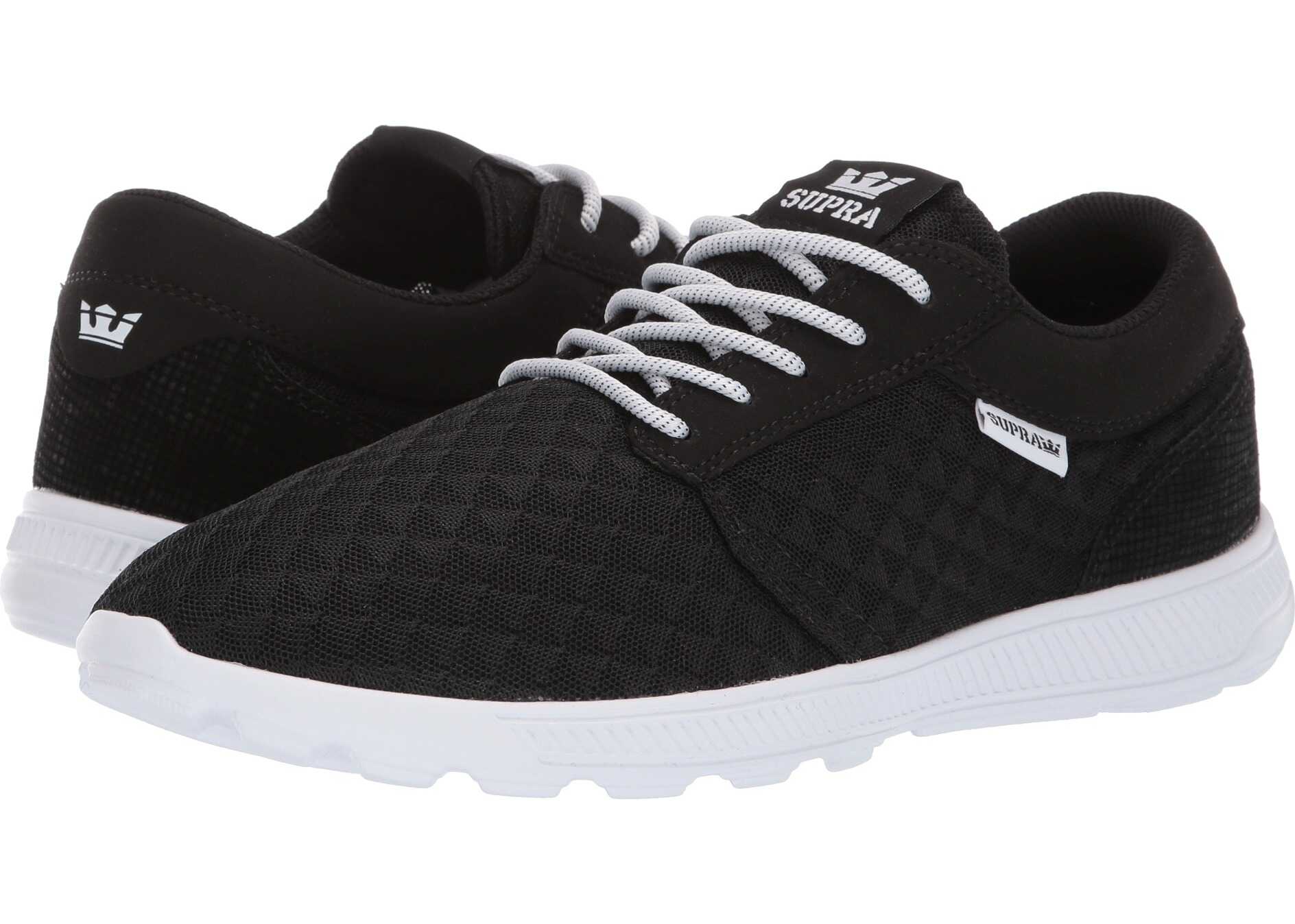 Supra Hammer Run Black Emboss/White