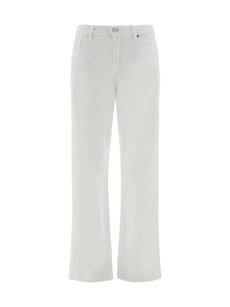 7 For All Mankind 7 FOR ALL MANKIND PANTS WHITE