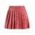 Self-Portrait Self-Portrait Pleated Skirt RED