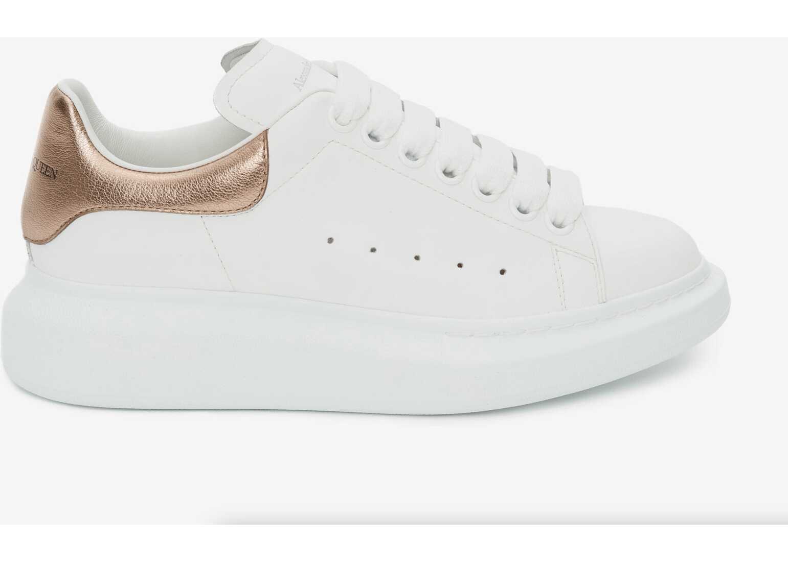 Alexander McQueen Oversized Sneaker White/Gold