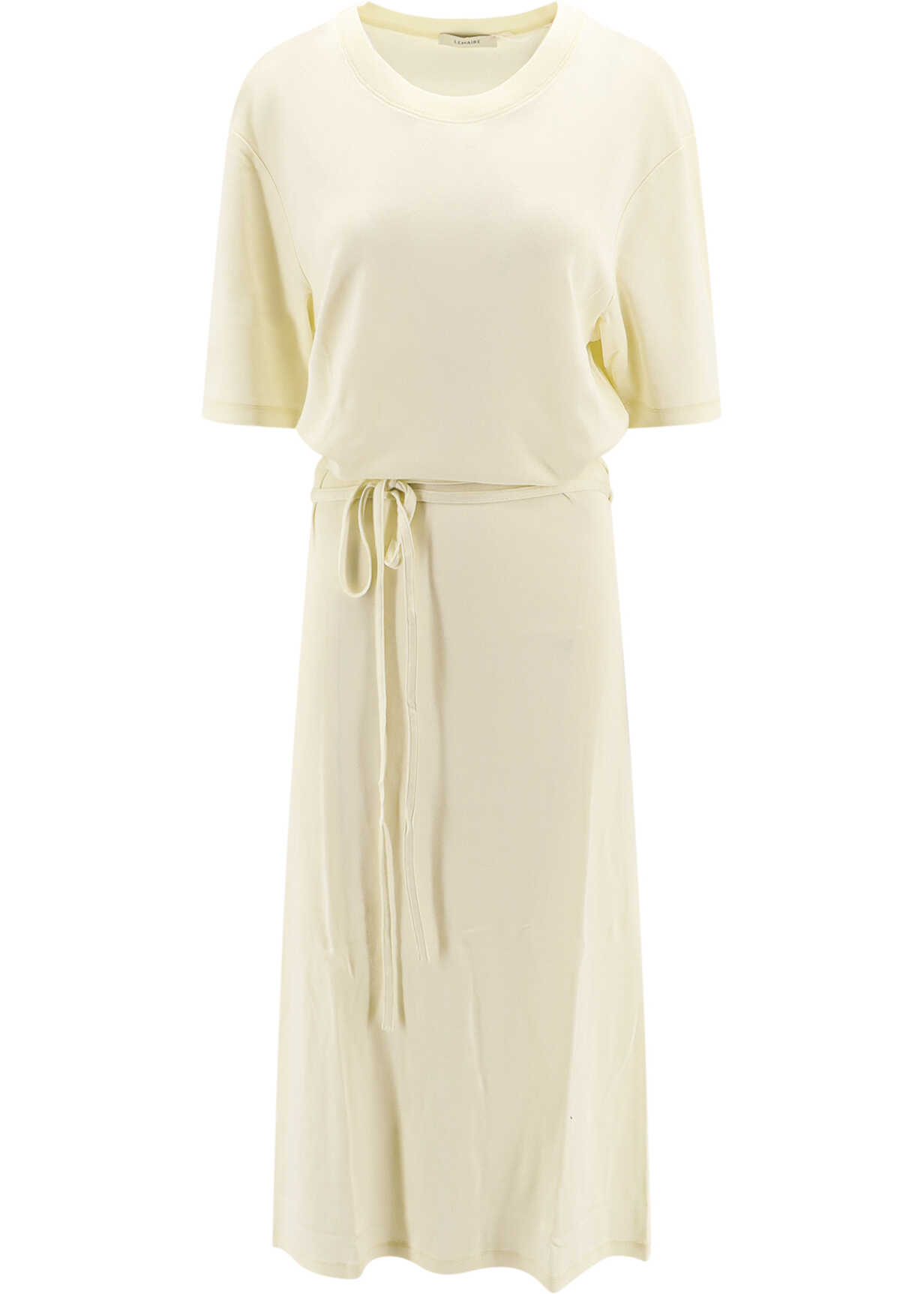 LEMAIRE T-Shirt Dress Yellow