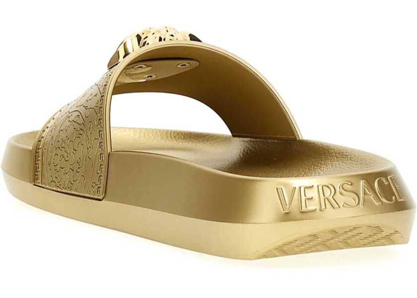 Sandale Versace Slides Gold Femei (BM 12548799) 2