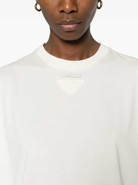 Tricouri Prada Prada T-Shirt WHITE Femei (BM 12550254) 5