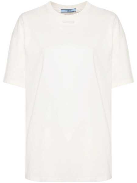 Tricouri Prada Prada T-Shirt WHITE Femei (BM 12550254) 1