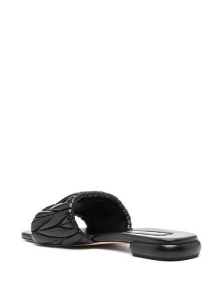 Sandale Miu Miu Miu Miu Slippers Black Femei (BM 12550626) 3