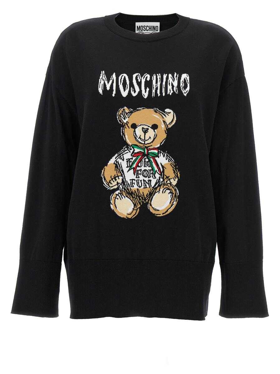 Moschino MOSCHINO \'Teddy Bear\' sweater BLACK