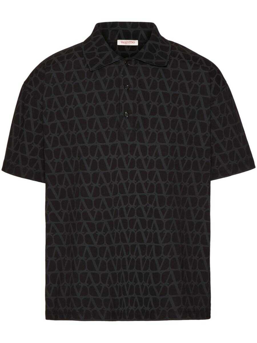 Valentino Garavani Valentino Garavani T-shirts and Polos BLACK