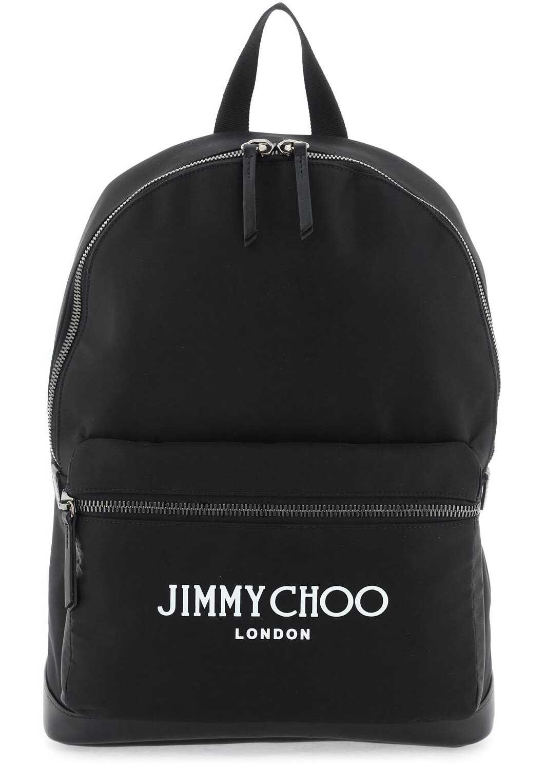 Jimmy Choo Wilmer Backpack BLACK LATTE GUNMETAL