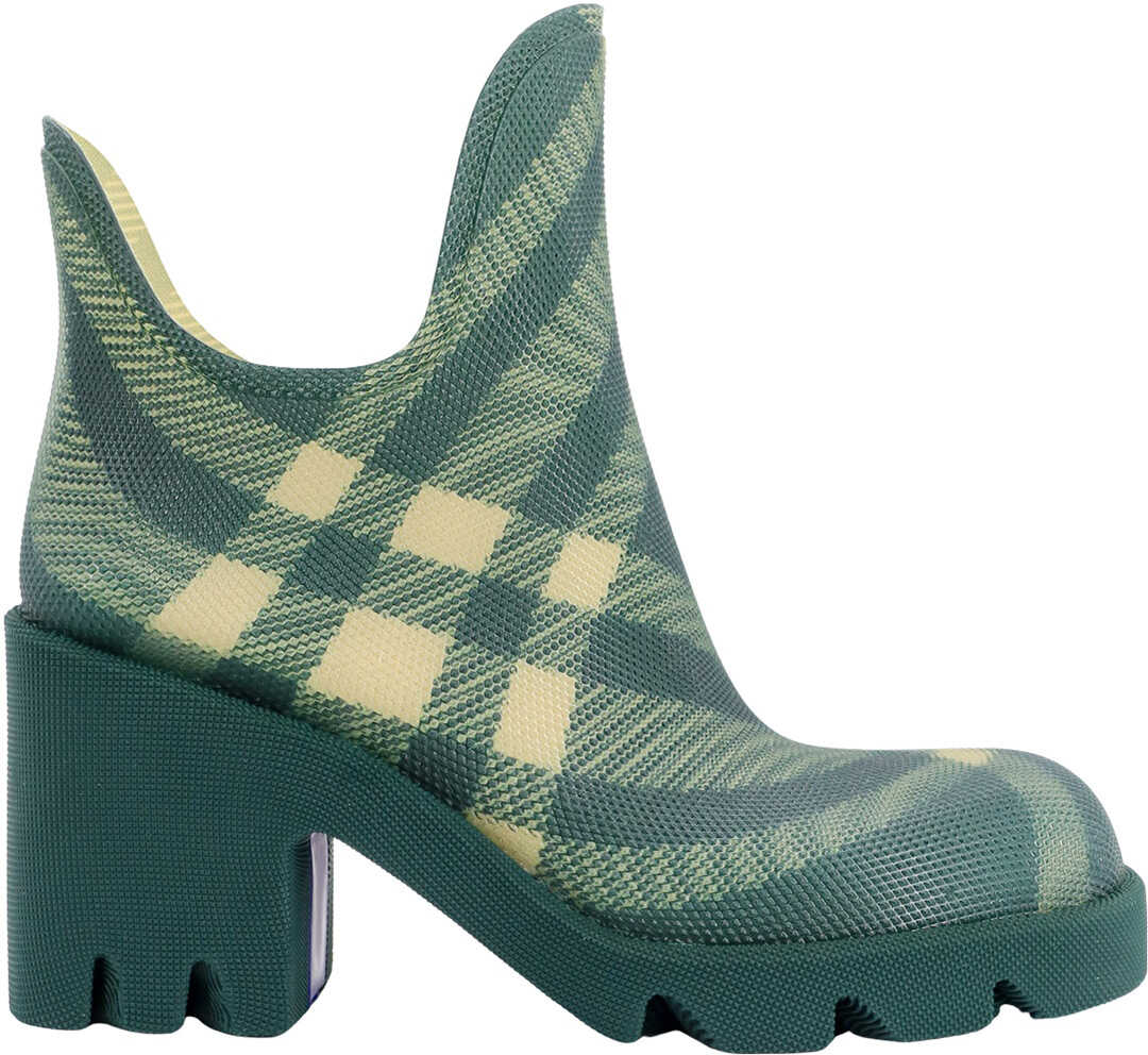 Burberry Ankle Boots Green