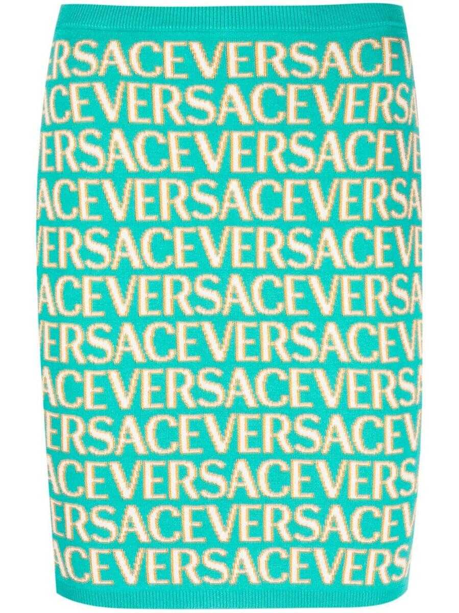 Poze Versace Versace Skirts TURQUOISE+AZZURRO b-mall.ro 