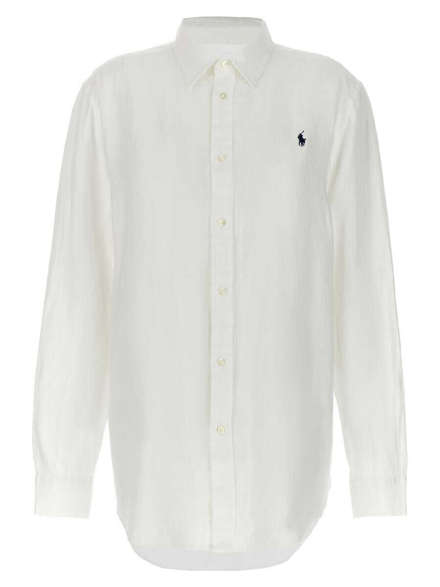 Poze Ralph Lauren POLO RALPH LAUREN Logo shirt WHITE b-mall.ro 