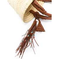 Genti de mana ALANUI Dama - Genti de mana ALANUI Alanui Icon Palm Leaf Small Handbag BROWN Femei (BM 12561327) - B-mall.ro