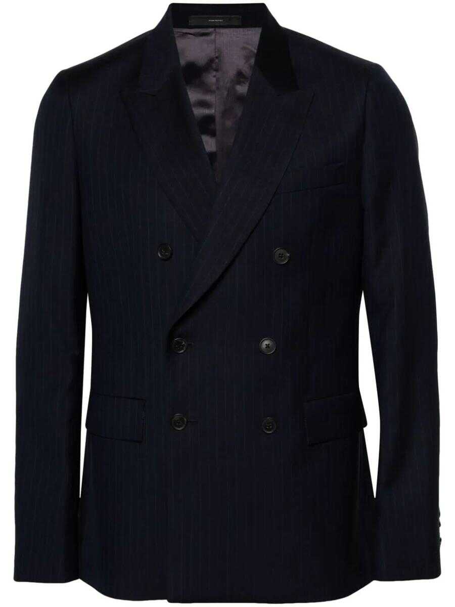 Paul Smith PAUL SMITH MENS TWO BUTTONS JACKET CLOTHING BLUE