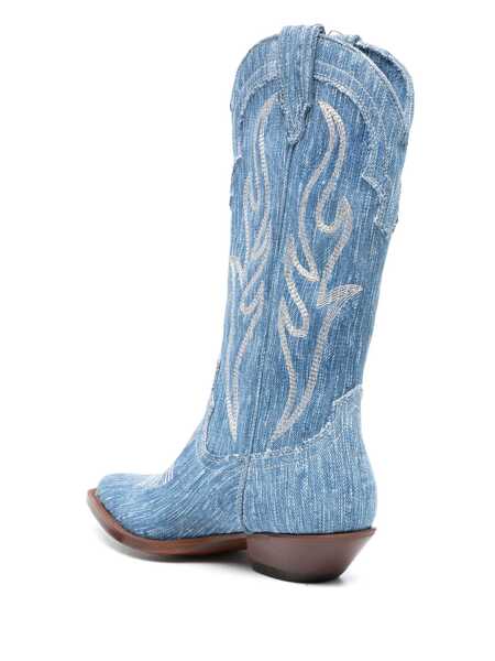 Bocanci SONORA Sonora Denim Texan Boots CLEAR BLUE Femei (BM 12562647) 3
