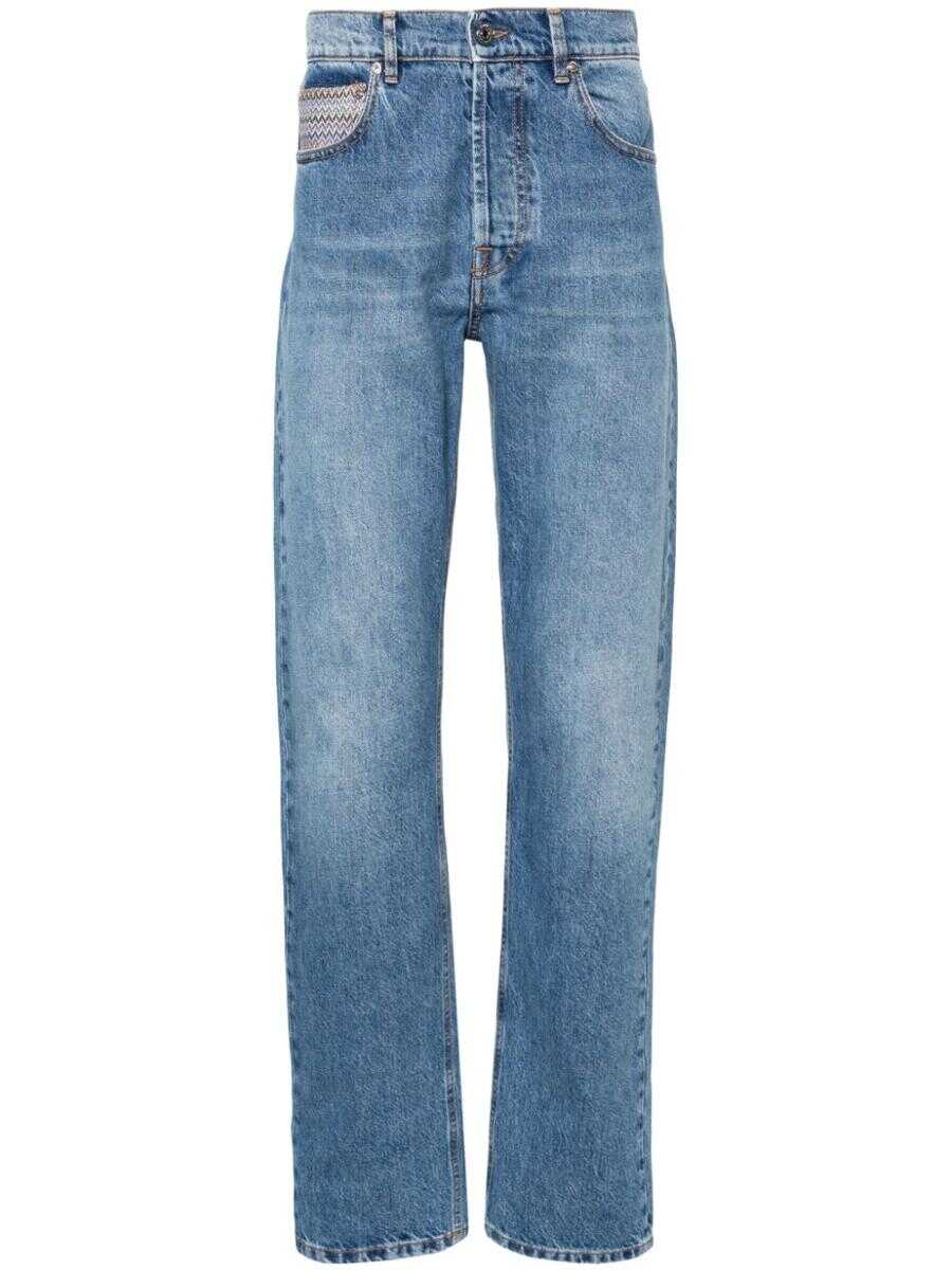 MISSONI BEACHWEAR MISSONI 5 pocket denim jeans BLUE