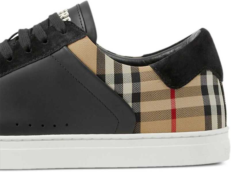 Sneakers Burberry Stevie Sneakers BLACK/ARBEIGE IP CHK Barbati (BM 12563193) 2