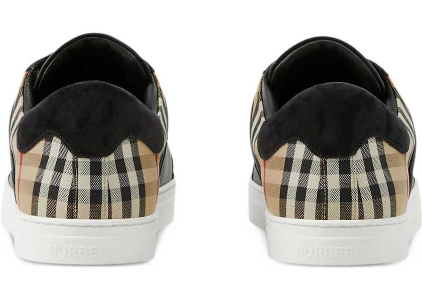 Sneakers Burberry Stevie Sneakers BLACK/ARBEIGE IP CHK Barbati (BM 12563193) 3