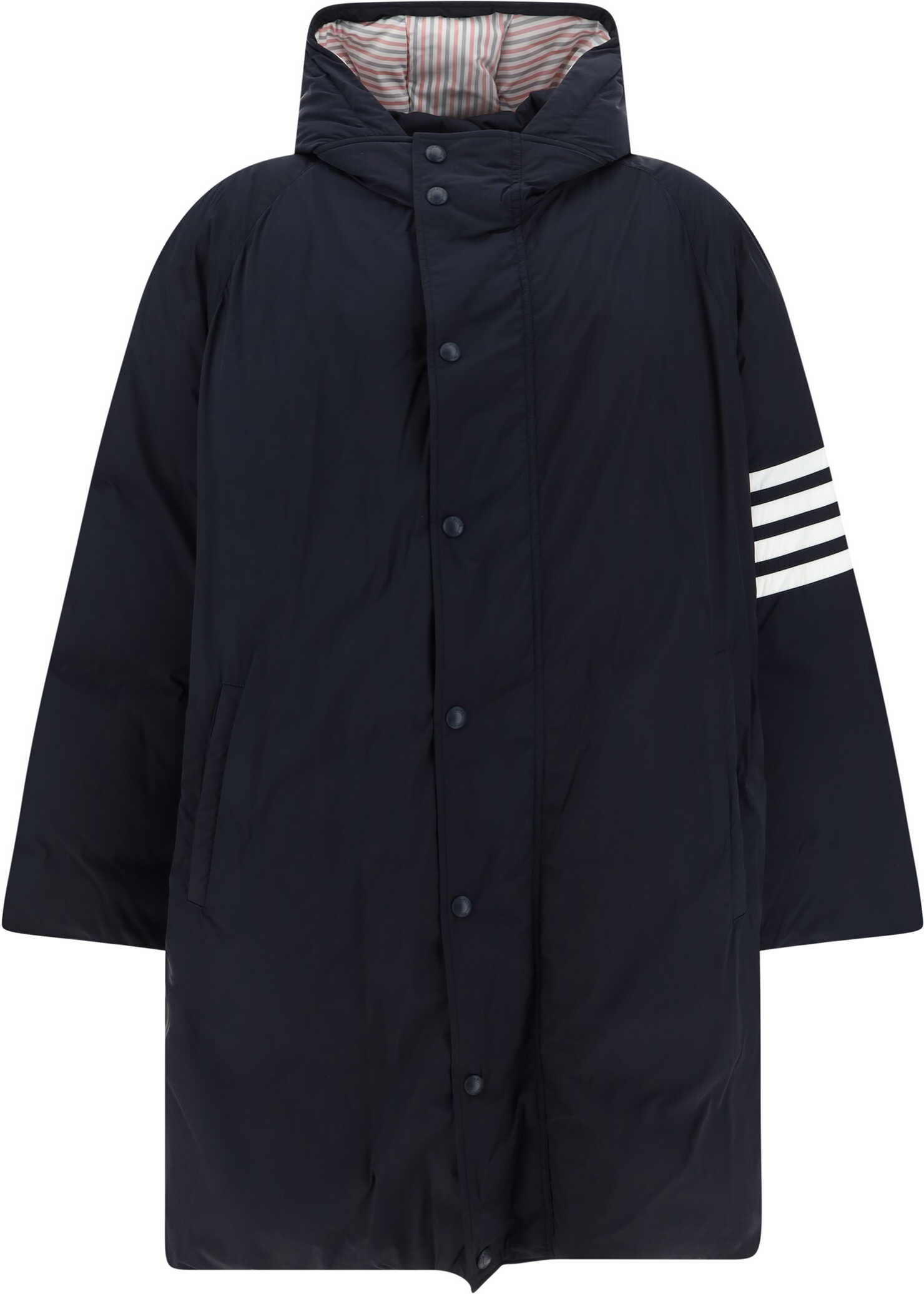 Thom Browne Parka Down Jacket NAVY