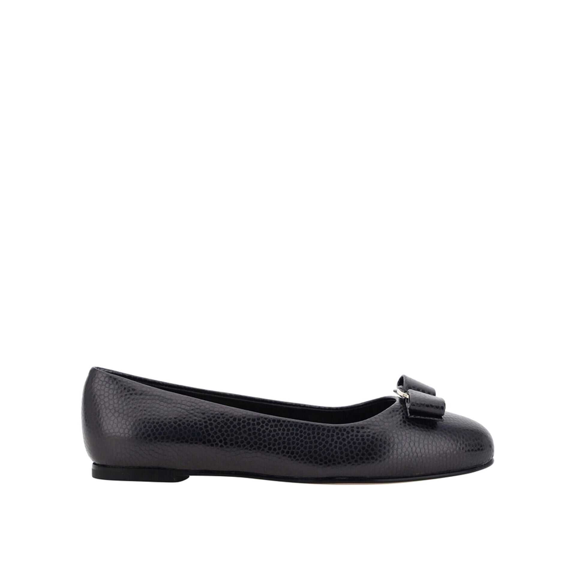 Salvatore Ferragamo Salvatore Ferragamo Varina Ballerina Flats Black